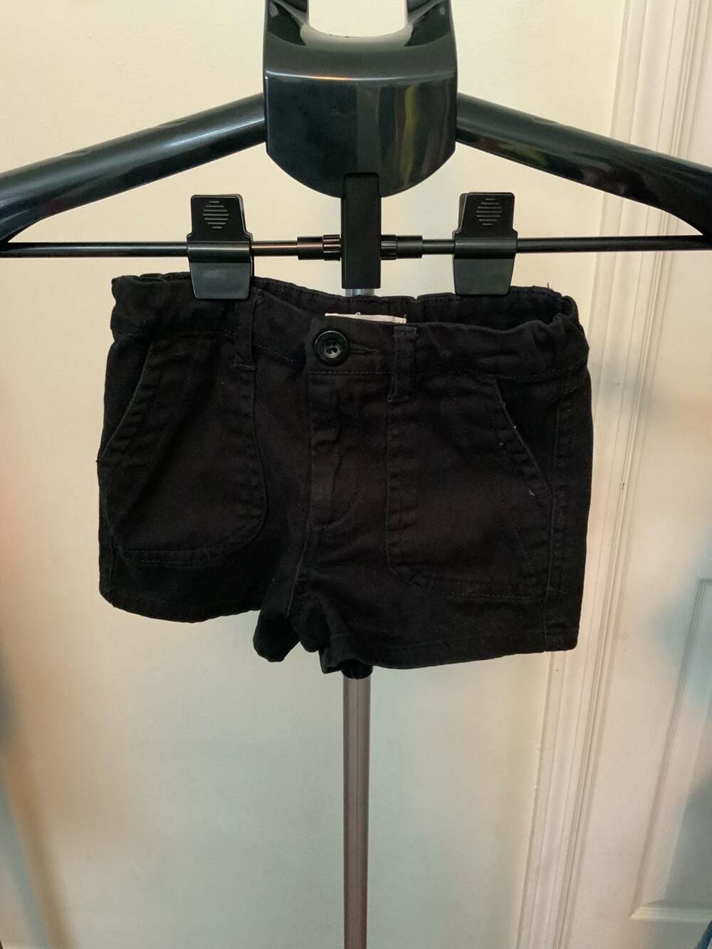 Copper Key Shorts Girls Size 5 Black Denim Cutoffs